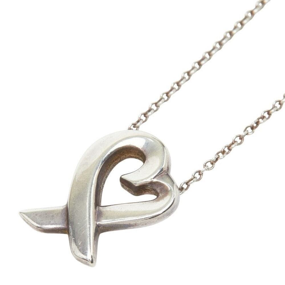 Tiffany & Co. Loving Heart Necklace Sterling Silver 925
